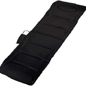 New in Box Tony Little DeStress 10-Motor Massage Mat with Heat - Black